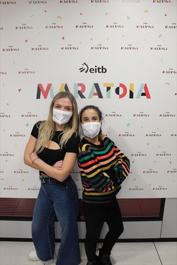 Olatz Ganboa y Ainhoa Etxebarria