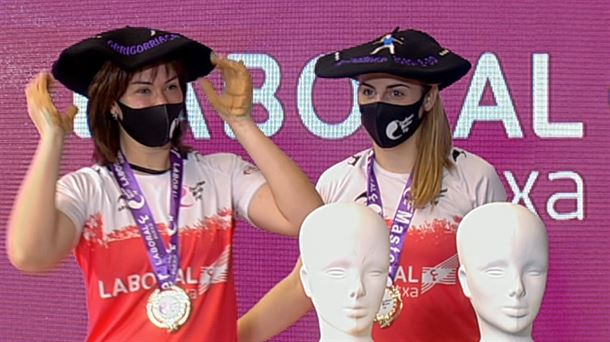 Amaia Aldai y Oihana Orbegozo, campeonas de Emakume Master Cup