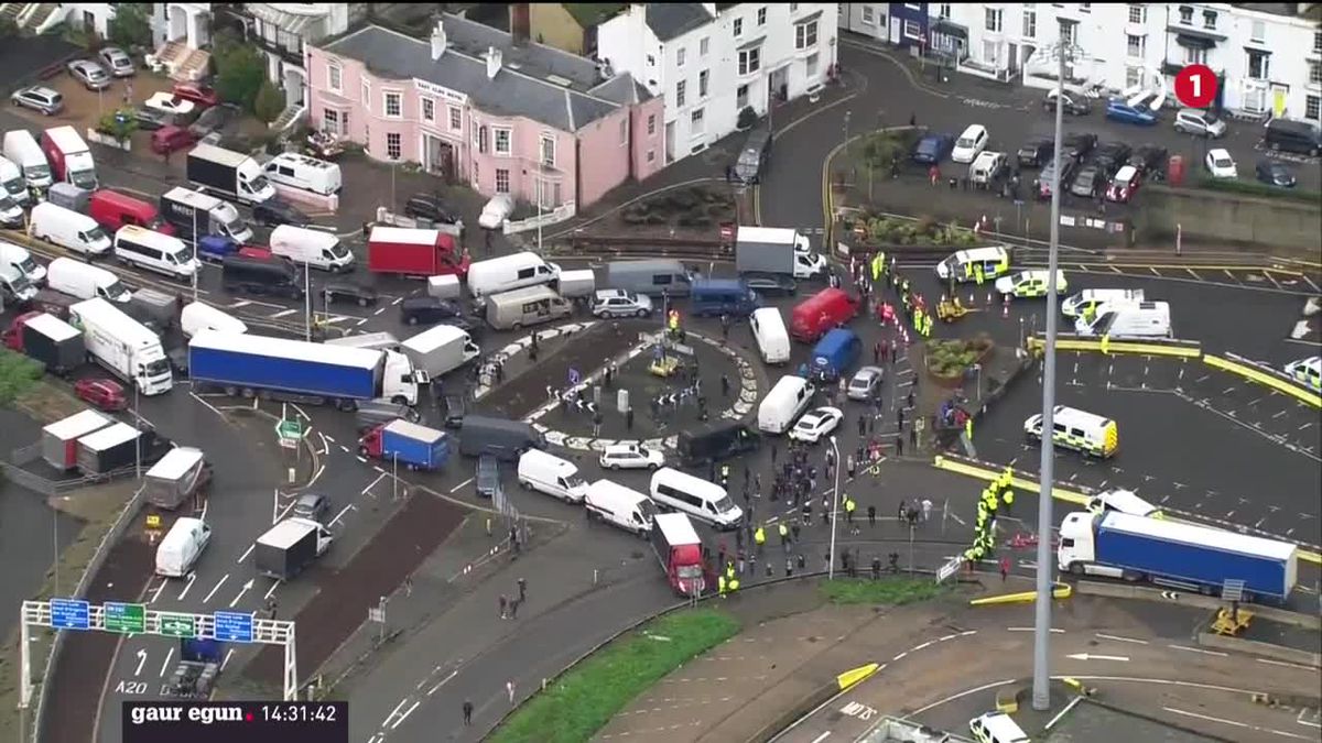 Dover. Imagen obtenida de un vídeo de ETB.