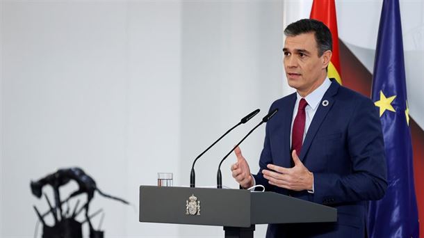 Pedro Sanchez Espainiako Gobernuko presidentea. Argazkia: Efe