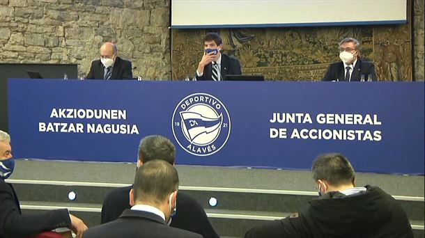 Junta General de Accionistas del Alavés 2020.