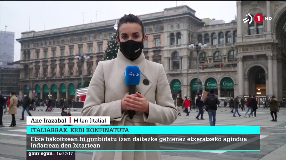 Ane Irazabal. EITB Mediaren bideo batetik ateratako irudia.