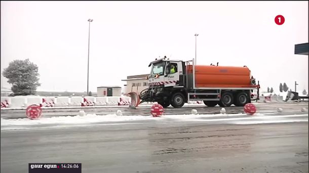 Luku, gaur goizean. EITB Mediaren bideo batetik ateratako irudia.