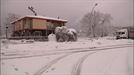 Pequeñas afecciones en el tráfico en Álava y Navarra a causa de la nieve