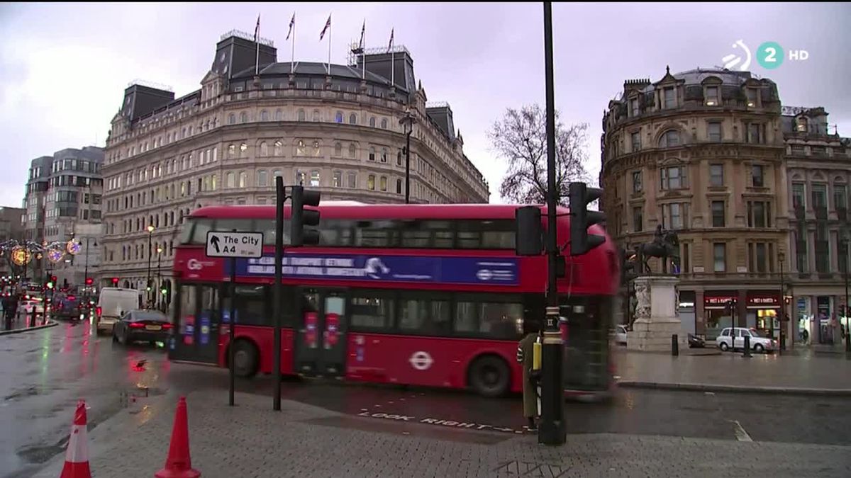Londres. Imagen obtenida de un vídeo de ETB.