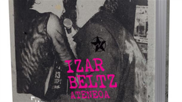 Portada del libro "Izar Beltz Ateneoa" de Andoni Fernandez Azkarai. 