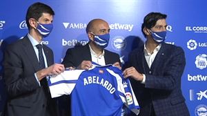 Abelardo, contento con el equipo que tiene