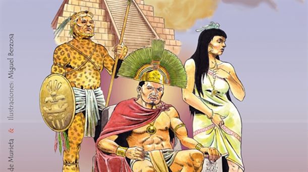 Dos autores vascos rescatan la historia del Imperio Mexica en un cómic 