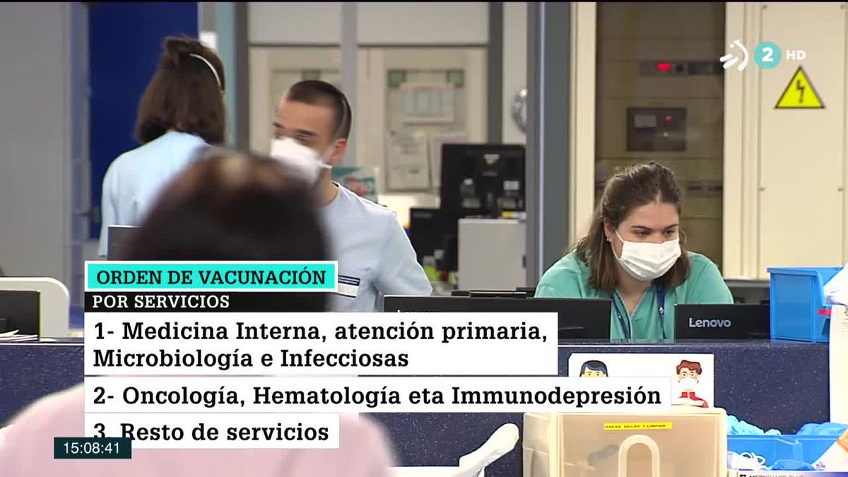 Vacuna de Moderna. Imagen obtenida de un vídeo de ETB.