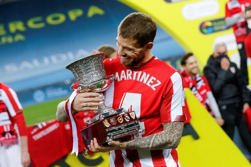 Iñigo Martinez, kontent