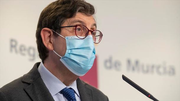 El consejero de Salud de Murcia, Manuel Villegas