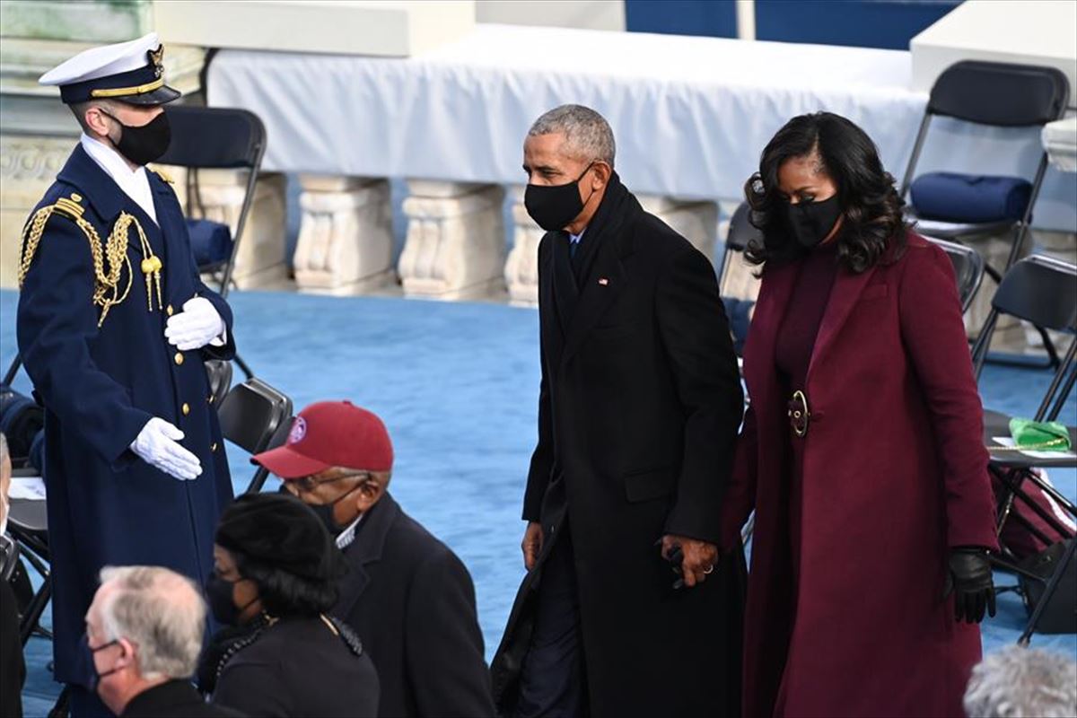 Barack y Michelle Obama. Foto: EFE