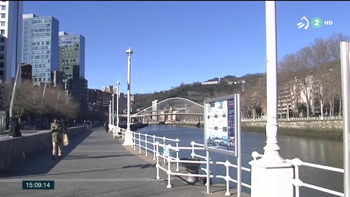 Bilbao. Imagen obtenida de un vídeo de ETB.