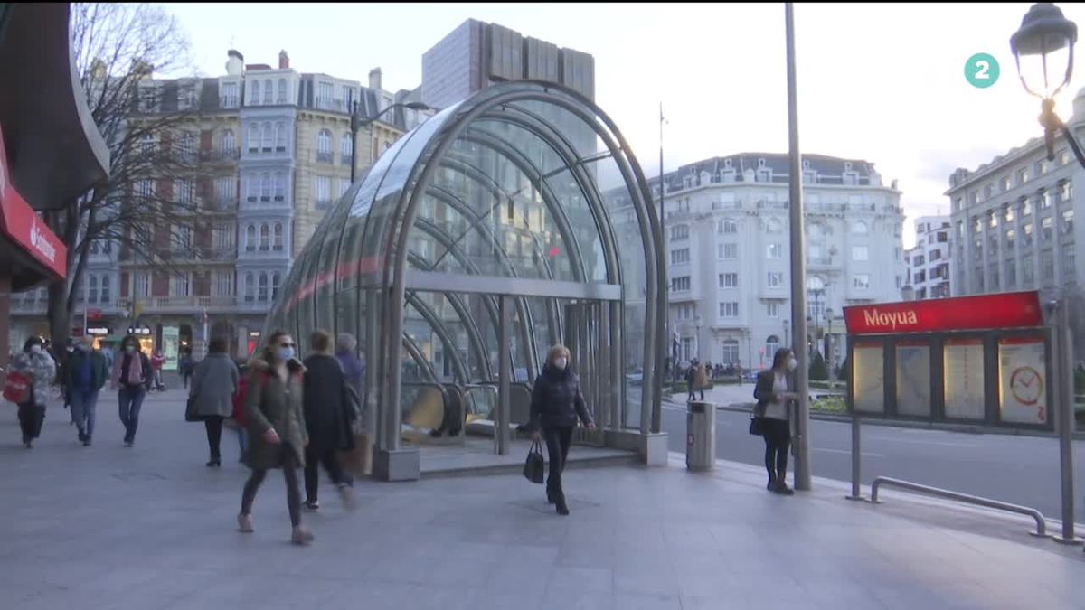 Bilbao. Imagen obtenida de un vídeo de ETB.