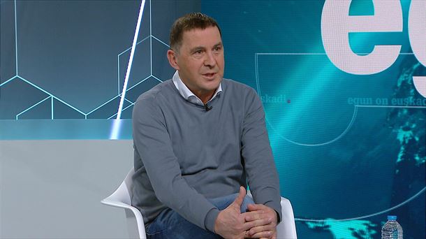 Arnaldo Otegi. EITB Mediaren bideo batetik ateratako irudia.