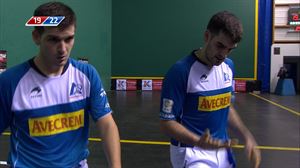 Segunda victoria consecutiva para Ezkurdia-Galarza (22-19)