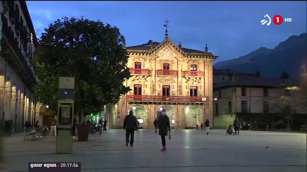 Oñati (Gipuzkoa). Imagen obtenida de un vídeo de EiTB Media.