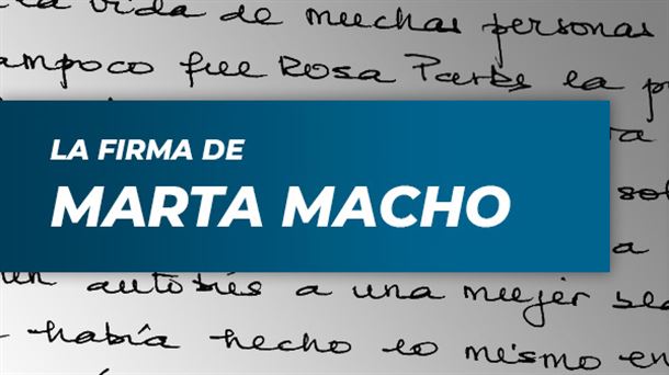 La firma de Marta Macho