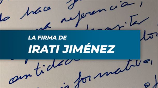 La firma de Irati Jiménez