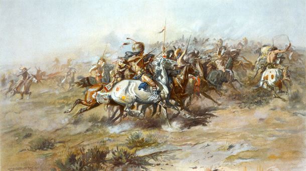 Little Bighorn - Charles Russell