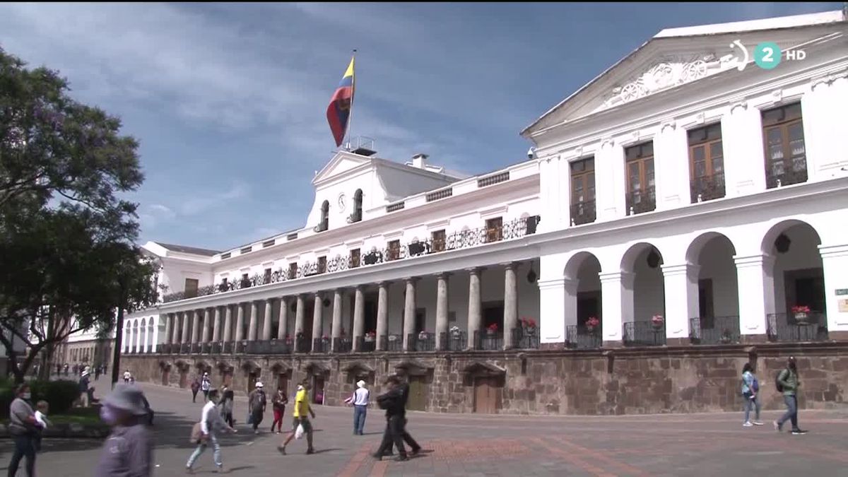 Elecciones en Ecuador. Imagen obtenida de un vídeo de EiTB Media.
