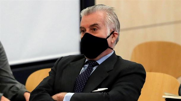 Imagen de Luis Bárcenas durante el juicio