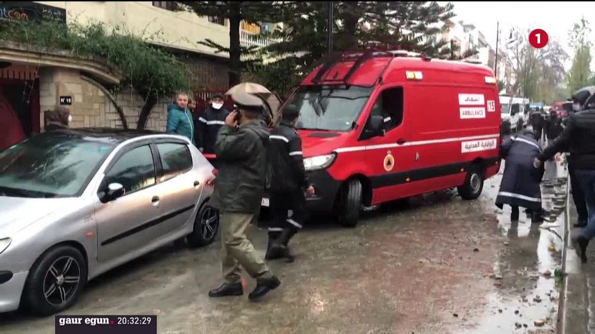 Tanger. ETBren bideo batetik ateratako irudia.