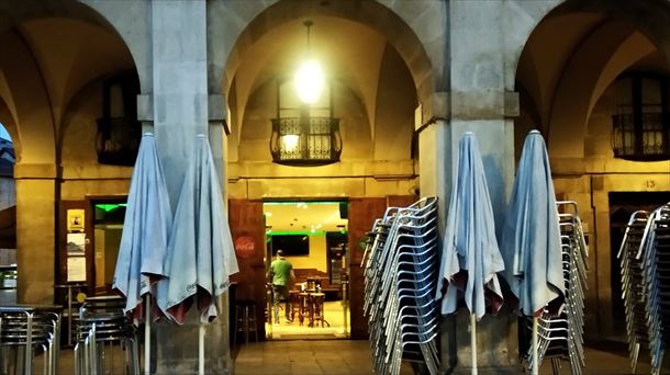 Algunos bares de Gasteiz ya han vuleto a abrir