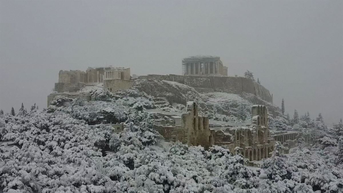 Atenas, esta mañana.