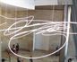El Guggenheim suspende en el aire un dibujo de neón de Lucio Fontana