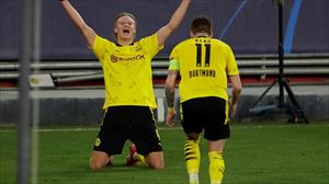 Erling Haaland, máximo goleador de la Liga de Campeones