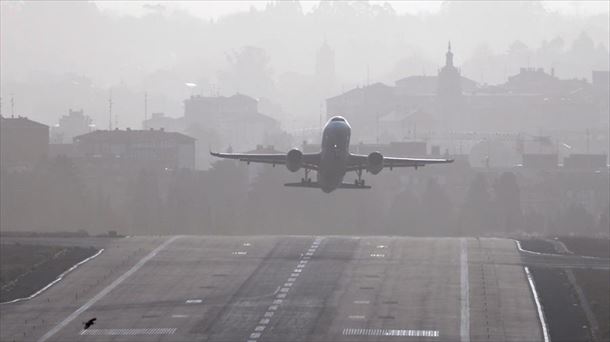 Aeropuerto de Loiu. Foto: EFE