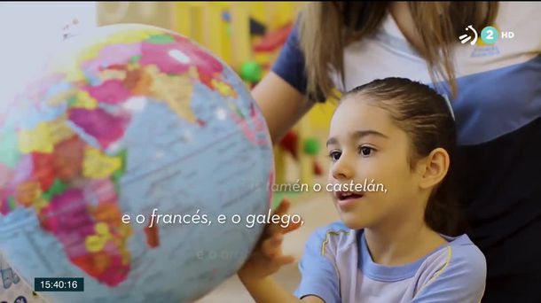 En Bizkaia se hablan más de 120 lenguas. Imagen obtenida de un vídeo de ETB.