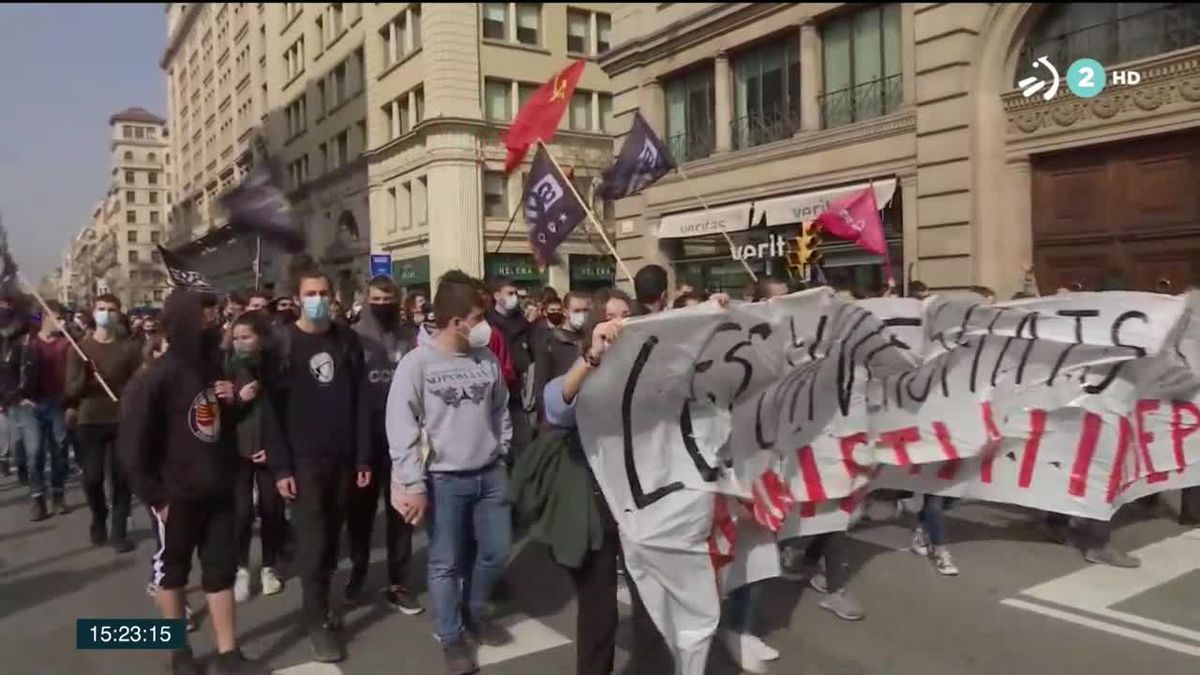 Barcelona. Imagen obtenida de un vídeo de ETB.