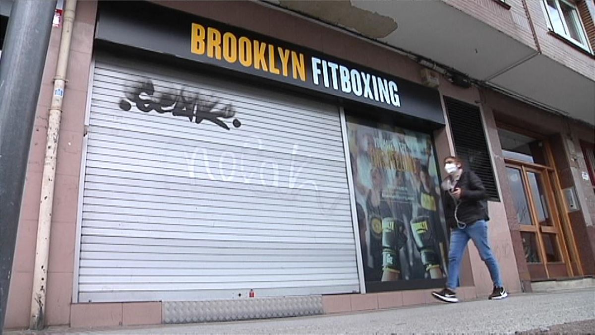 Gimnasia saioa Barakaldoko Brooklyng Fitboxing-en