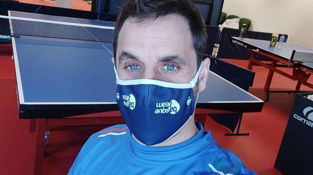 El coronavirus no ha podido parar la preparación física de Iker Sastre