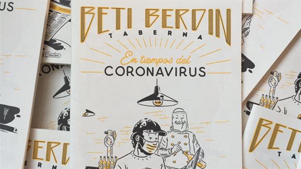 "Beti Berdin Taberna", crónica cotidiana en viñetas sobre la pandemia 