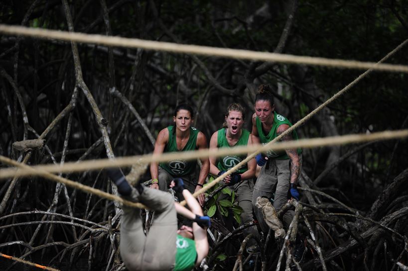 Berdeak taldekideetako bat animatzen