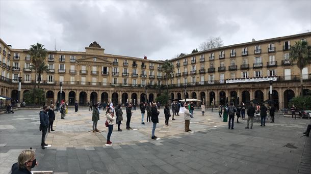 Conmemoración del 45 aniversario de la RASD en Bilbao.