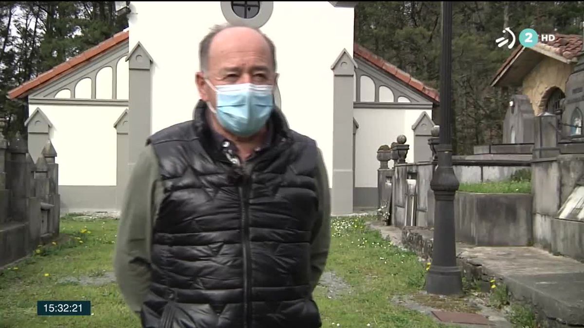 José Félix Sagarna. Imagen obtenida de un vídeo de ETB.