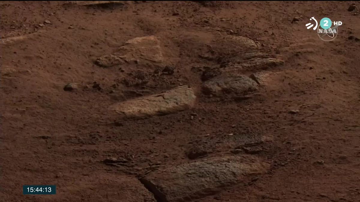 Marte. Imagen obtenida de un vídeo de ETB.