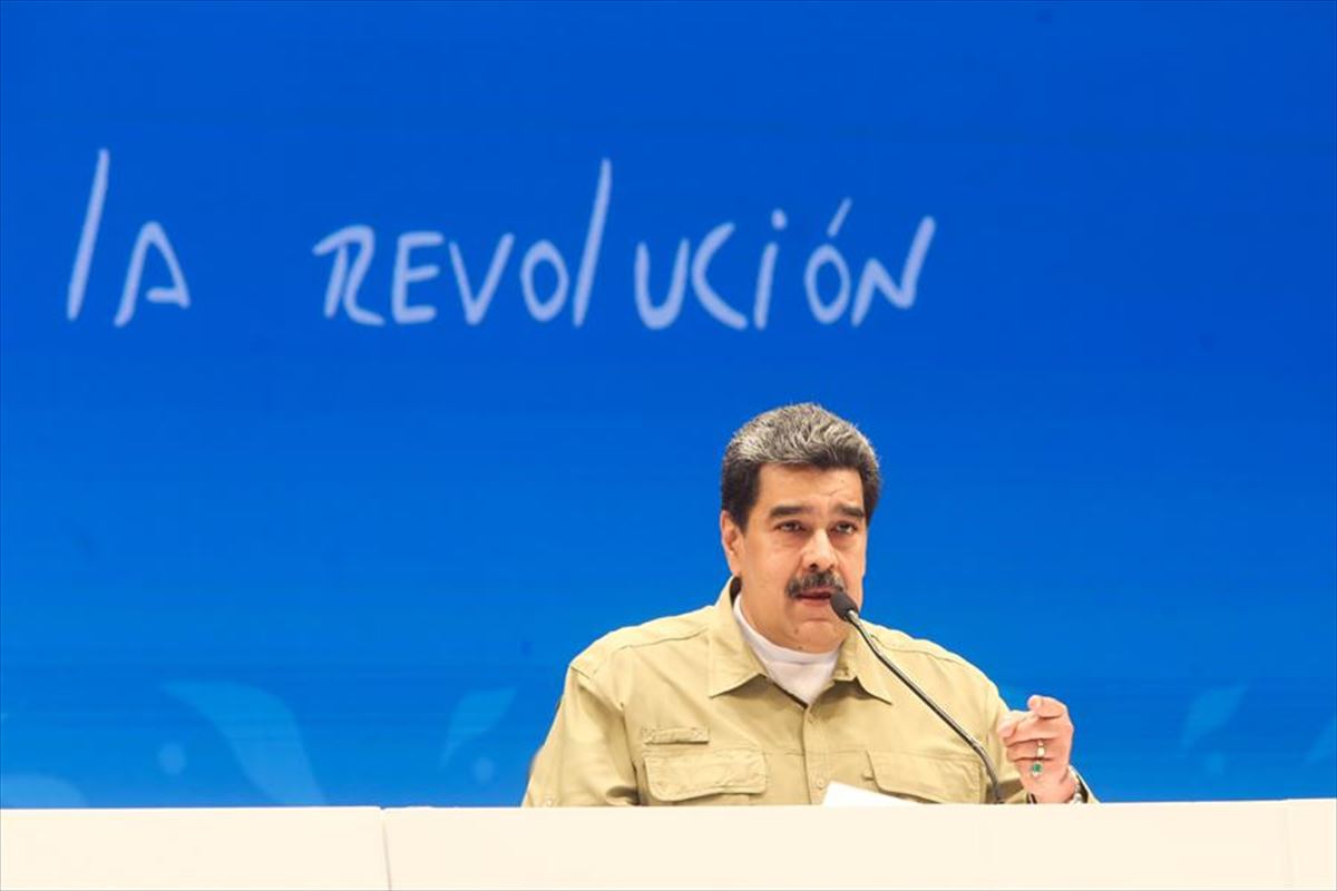 El mandatario venezolano, Nicolás Maduro. Foto: EFE