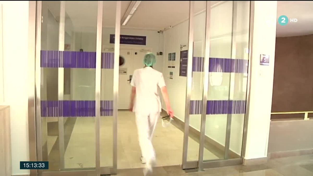 Hospital de Santa Marina. Imagen obtenida de un vídeo de ETB.