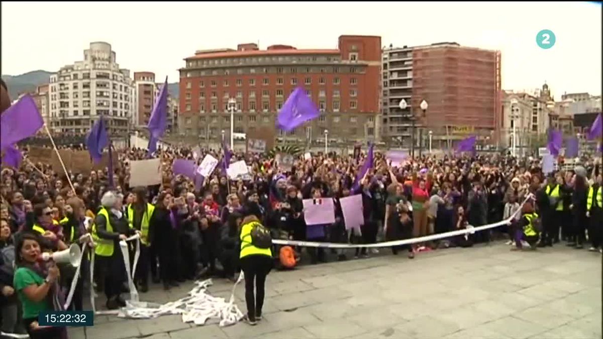 Manifestación 8 de marzo. Imagen de archivo.