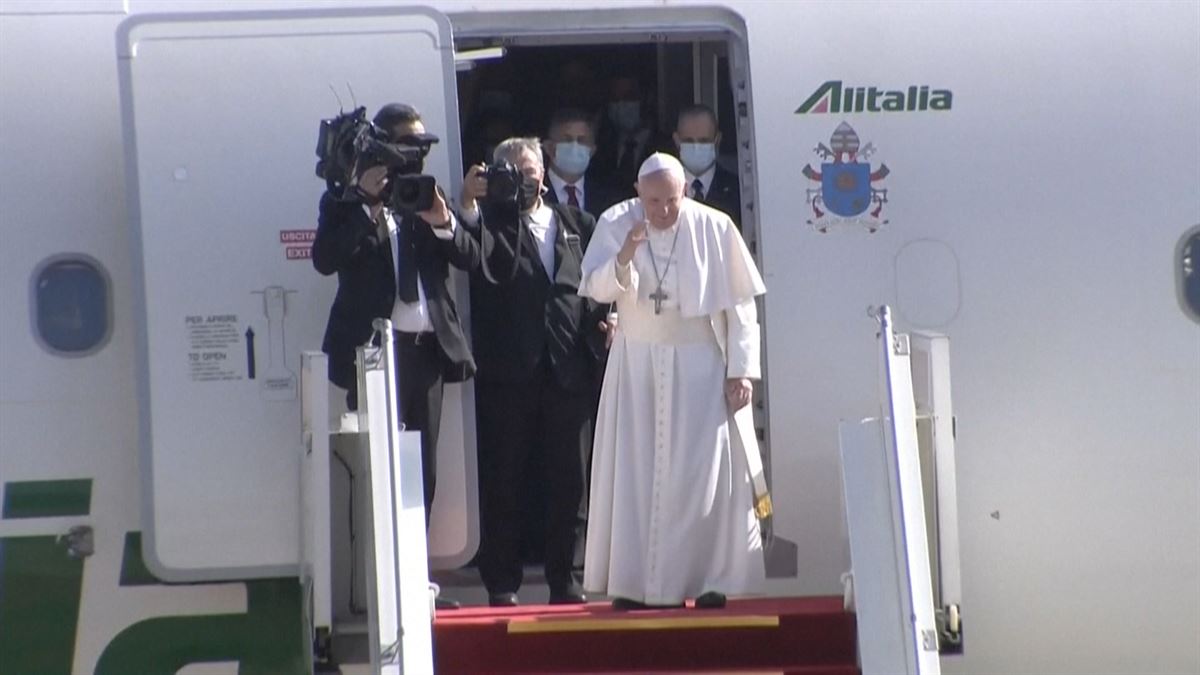 El papa Francisco se despide de Irak