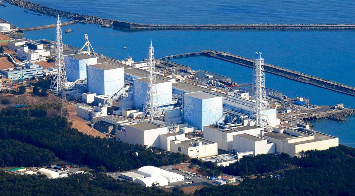 Fukushimako zentral nuklearraren irudietako bat. Argazkia: EFE