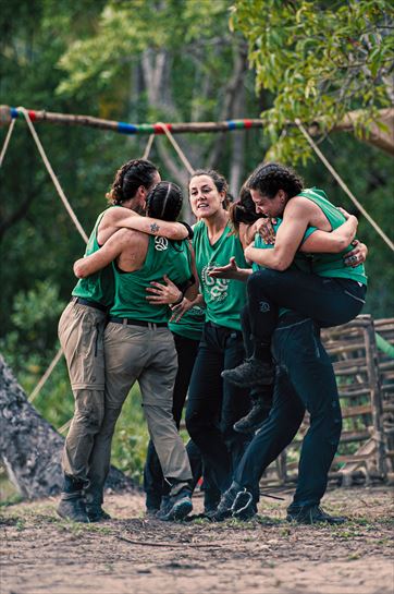 Atabey taldea, garaipena ospatzen