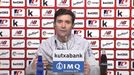 Marcelino: ''Atletico Madrili gauzak zail jarriko dizkiogula uste dut''