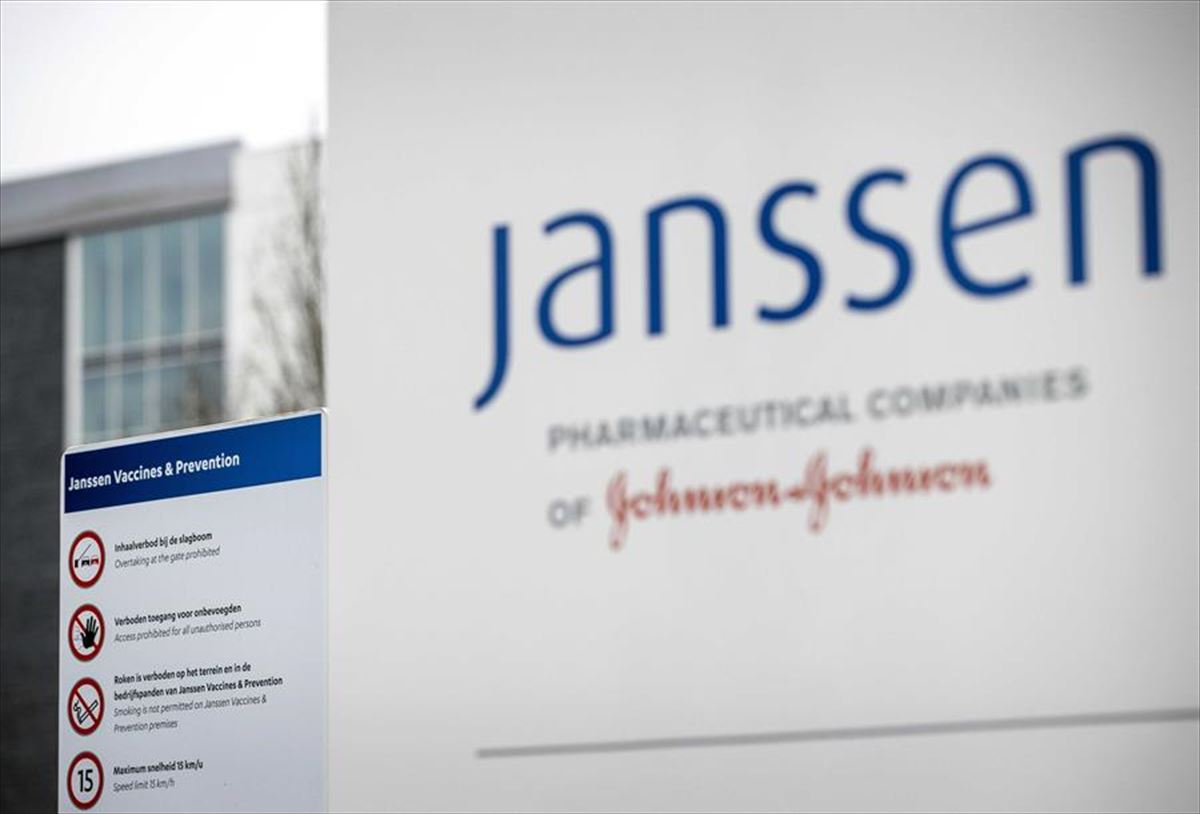 Janssen enpresa-farmazeutikoaren egoitza Herbehereetan. Artxiboko argazkia: EFE