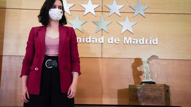 La presidenta de la Comunidad de Madrid, Isabel Díaz Ayuso.